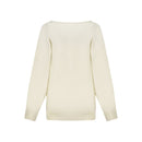 White Viscose Sweatshirt