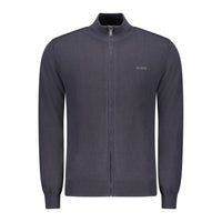 Blue Wool Cardigan