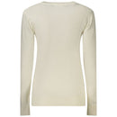 White Viscose Sweatshirt