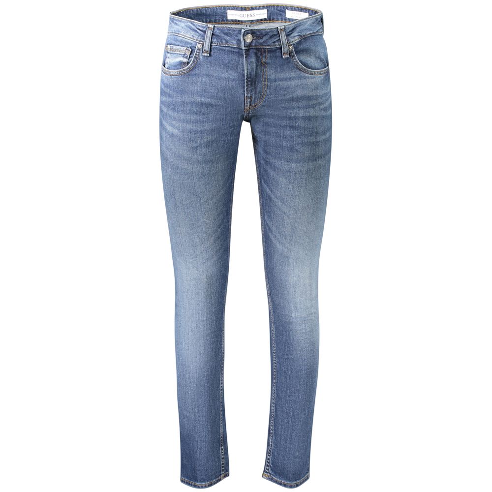 Blue Cotton Men's Jean