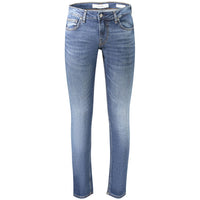 Blue Cotton Men's Jean