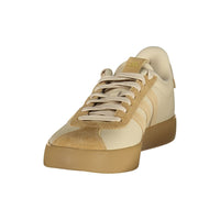 Beige Polyester Men's Sneaker