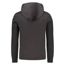 Black Cotton Men's Sweatshirt