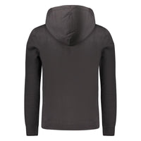 Black Cotton Men's Sweatshirt