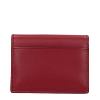 Pink Leather Cardholder
