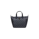 Gray Polyethylene Handbag