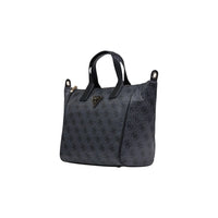 Gray Polyethylene Handbag