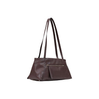 Brown Polyethylene Handbag