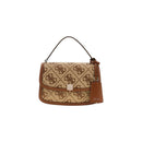 White Polyester Handbag