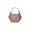 Beige Polyethylene Handbag