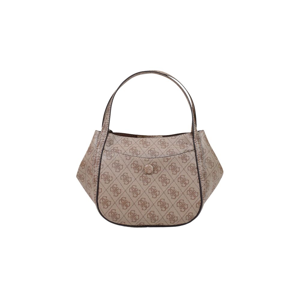 Beige Polyethylene Handbag