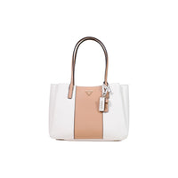 Beige Polyethylene Handbag