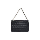 Black Polyethylene Clutch Bag