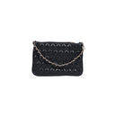 Black Polyethylene Clutch Bag