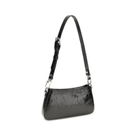 Black Calf Leather Bos Taurus Shoulder Bag