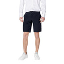 Blue Polyamide Bermuda Shorts