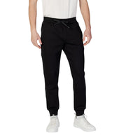 Black Cotton Joggers (Workout Pants)