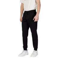 Black Cotton Joggers (Workout Pants)