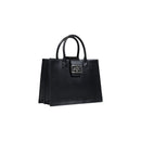 Black Polyester Handbag