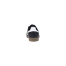 Black Leather Athletic Sneakers