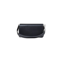 Black Artificial Leather Handbag