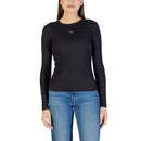Black Cotton Long Sleeve T-Shirt
