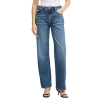Blue Cotton Mom Jeans