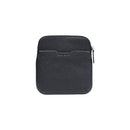 Black Polyester Messenger Bag