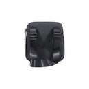 Black Polyester Messenger Bag