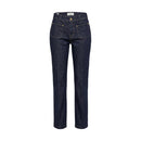 Blue Cotton Mom Jeans