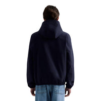Blue Polyester Shell Jacket