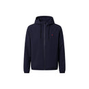 Blue Polyester Shell Jacket