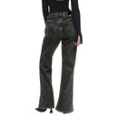 Black Recycled Cotton Mom Jeans