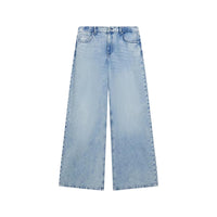 Light Blue Lyocell Relaxed Fit Jeans