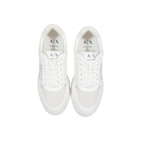White Polyamide Athletic Sneakers