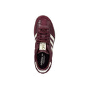 Bordeaux Leather Low Top Sneakers
