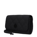 Black Leather Clutch Bag