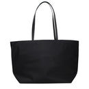 Black Fabric Shoulder Bag