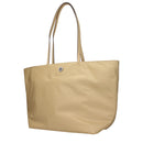 Beige Fabric Shoulder Bag