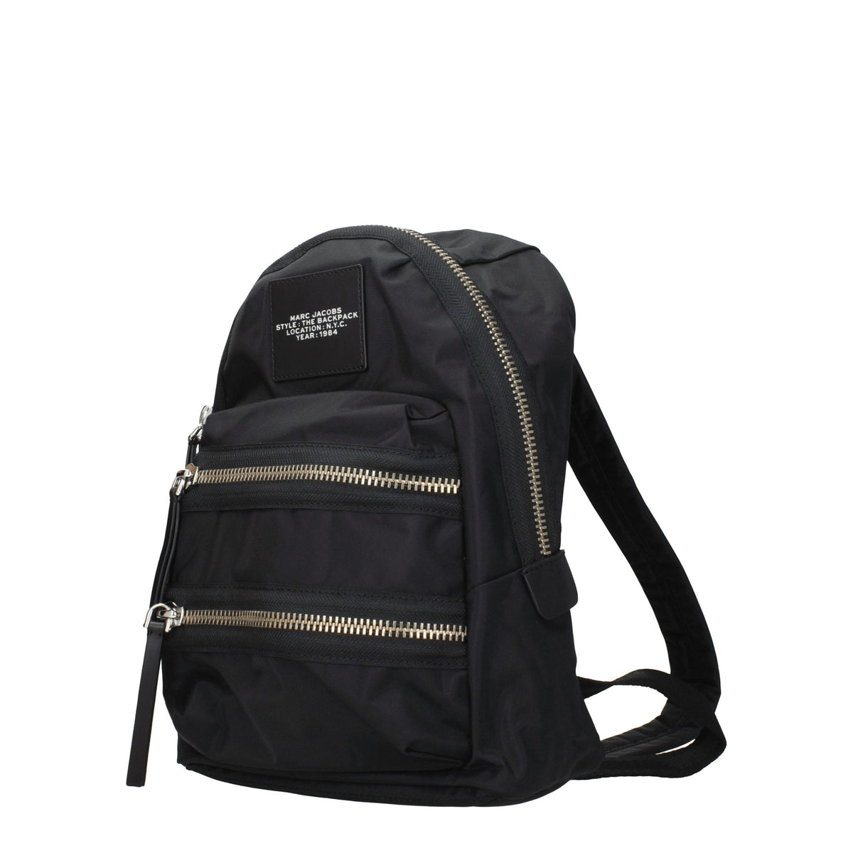 Black Nylon Backpack