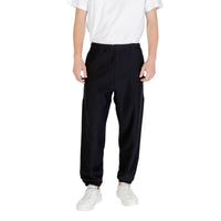 Black Cotton Joggers (Workout Pants)