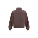 Brown Cotton Sweatshirt
