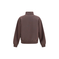 Brown Cotton Sweatshirt