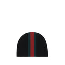 Black Wool Oves Aries Beanie