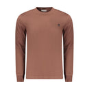 Brown Cotton Men's T-Shirt