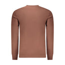 Brown Cotton Men's T-Shirt