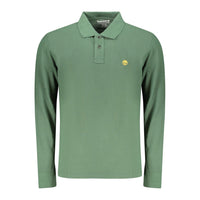 Green Cotton Polo Shirt