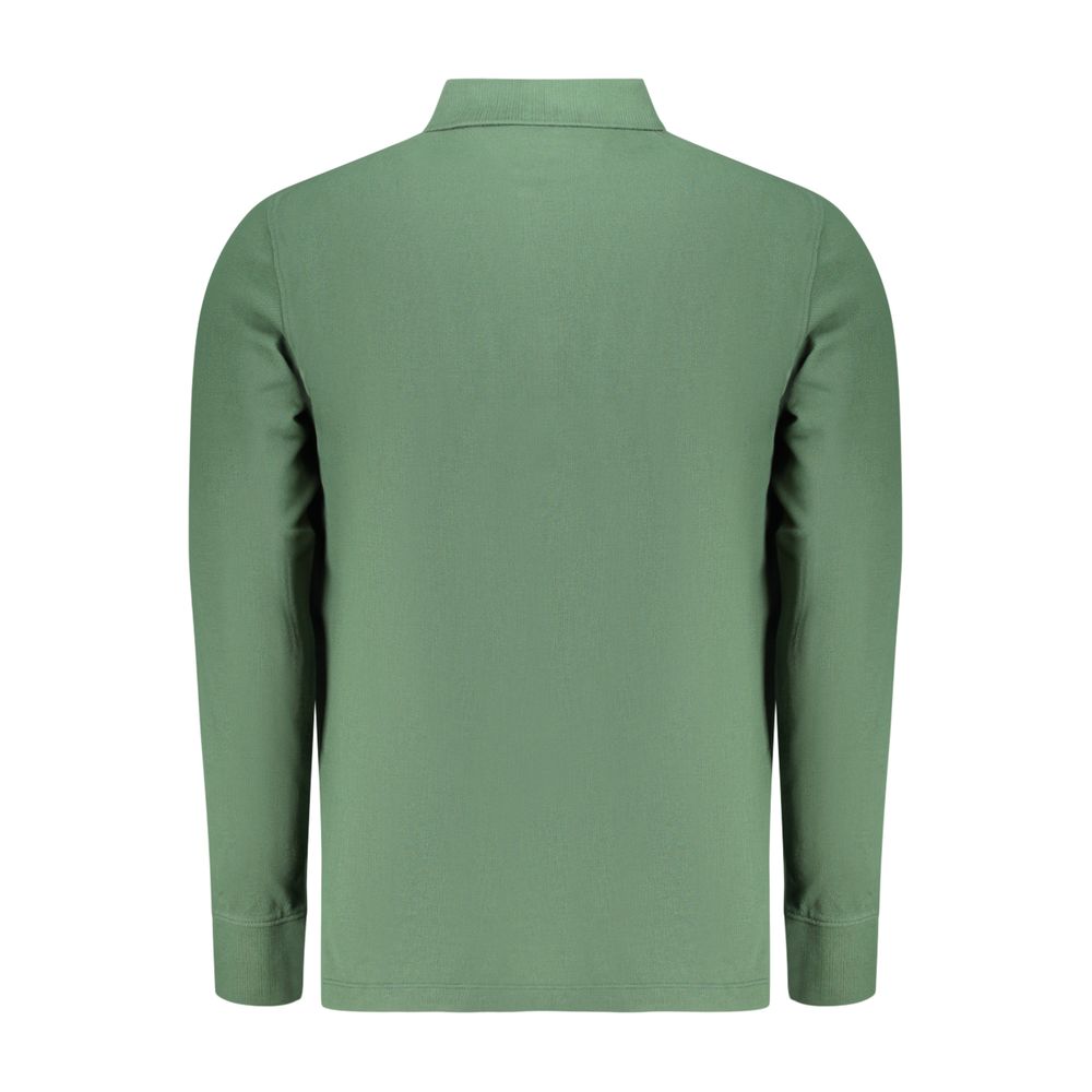 Green Cotton Polo Shirt