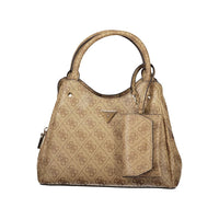 Beige Polyethylene Handbag