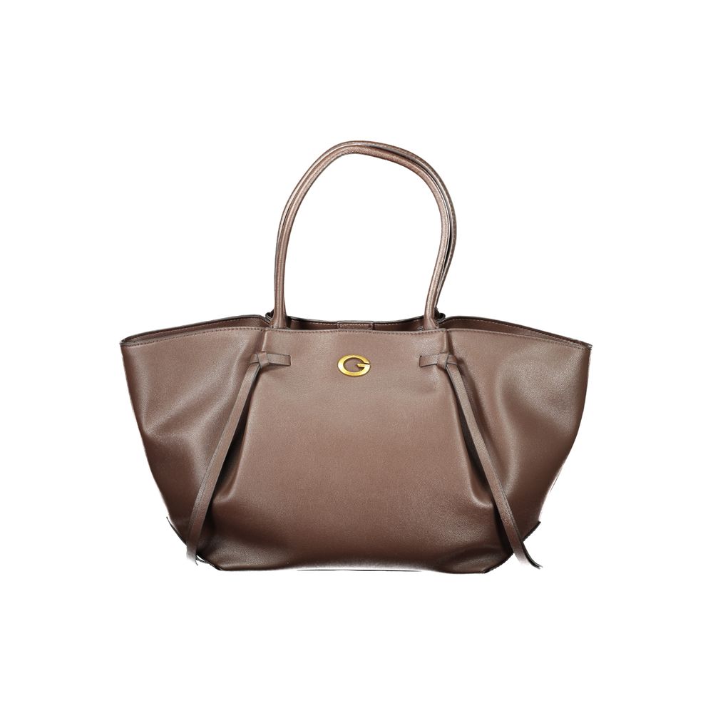 Brown Polyethylene Handbag